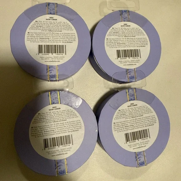 Nikki Makeup Sultry Corner Lashes - Black